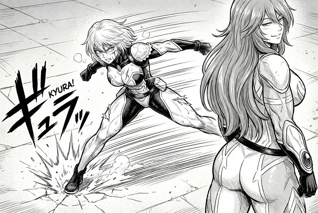 sharu2000's tweet image. nanobananaっていうGoogleの画像生成AIを試したんだけどこれはやばい。
試しにうちの子変身ヒロイン達の戦闘訓練を自分が描いた絵をアップロードしながら描いてもらったんだけどこの完成度。
正直あと2段階ぐらい進化したらエログロ以外は大体なんでも対応できる説ある。