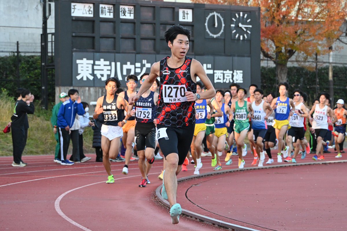 京都陸協記録会　5000m10組

木村くん（鴻ノ池SC）