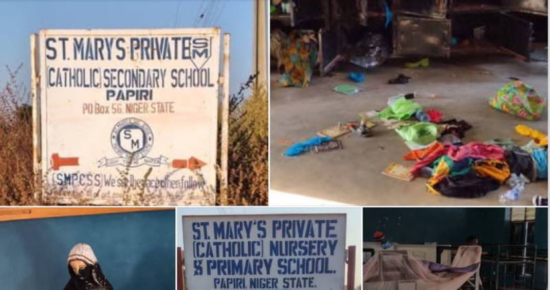 visegrad24's tweet image. BREAKING:

The exact number of the mass-kidnapping from St Mary’s Catholic school in Nigeria has been released.

303 schoolchildren and 12 teachers abducted by gunmen. A vast majority of the children are girls aged 12-17.

Will there by any protest marches for them in London? No?