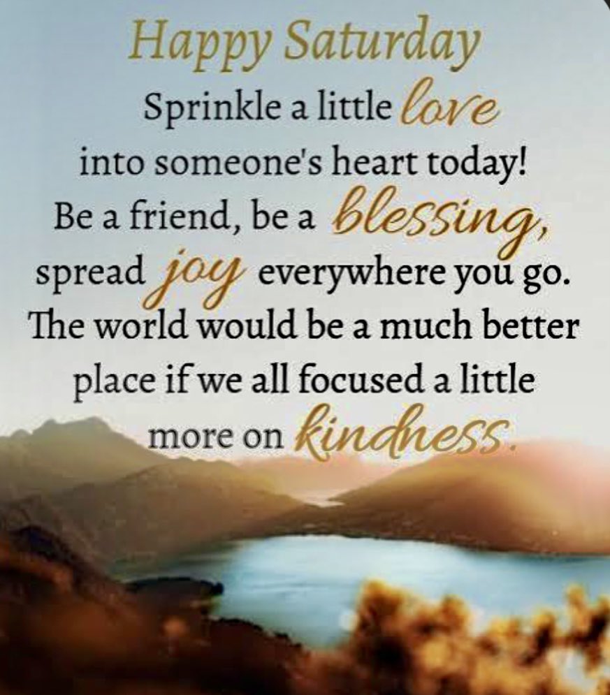 jkeller3969's tweet image. Be a friend, be a blessing, spread joy everywhere you go. Make it a great day! #KindnessMatters #joy #BeKind