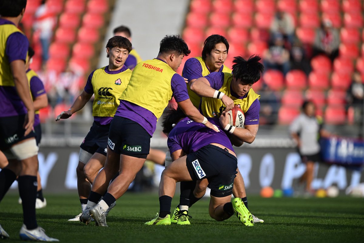 JRFUMedia's tweet image. 400試合目となるテストマッチを勝利で！！

リポビタンDツアー2025
🇯🇵日本代表 vs ジョージア代表🇬🇪
📆11月22日（土） 16:00 K.O / 日本時間21:00
🏟会場：ミヘイル・メスヒ・スタジアム
📺放送：J SPORTS 1
📡配信：J SPORTSオンデマンド / WOWOWオンデマンド

#ラグビー日本代表 #GEOvJPN