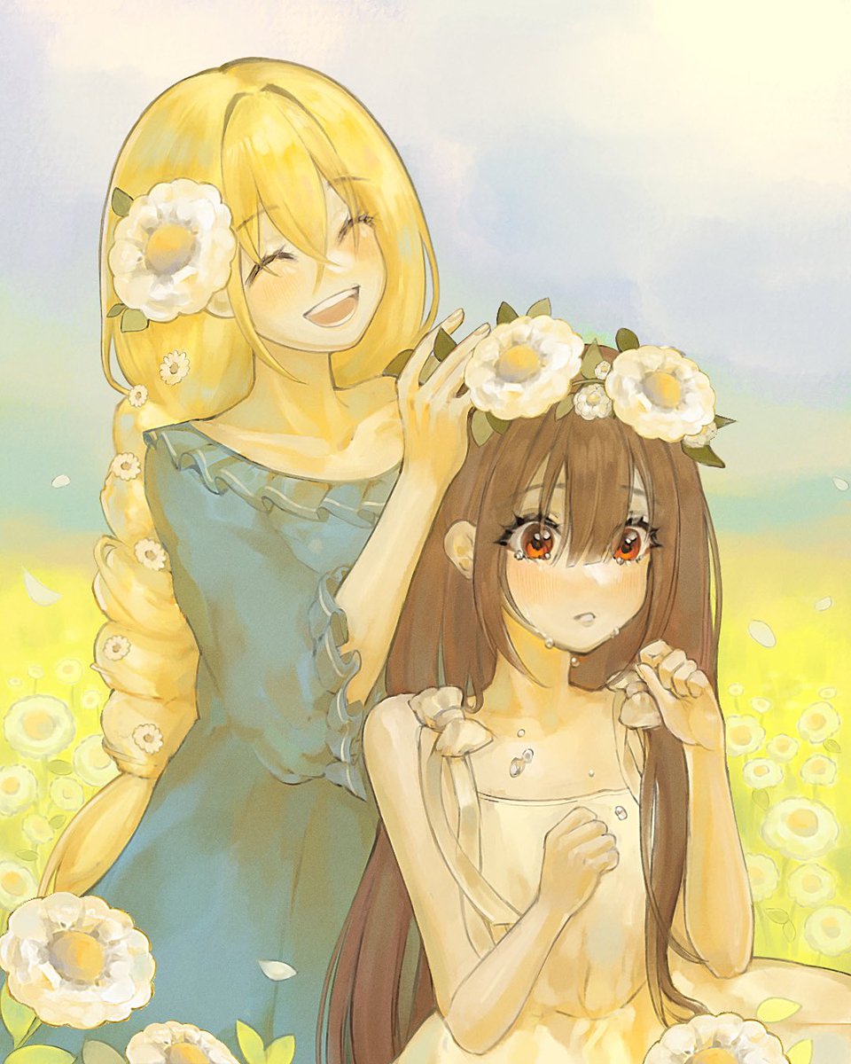 ywuiya's tweet photo. Before and after rendering :3
Angelina (Hana's OC) and Cecille ❤️ https://t.co/IMV1NzWhDC