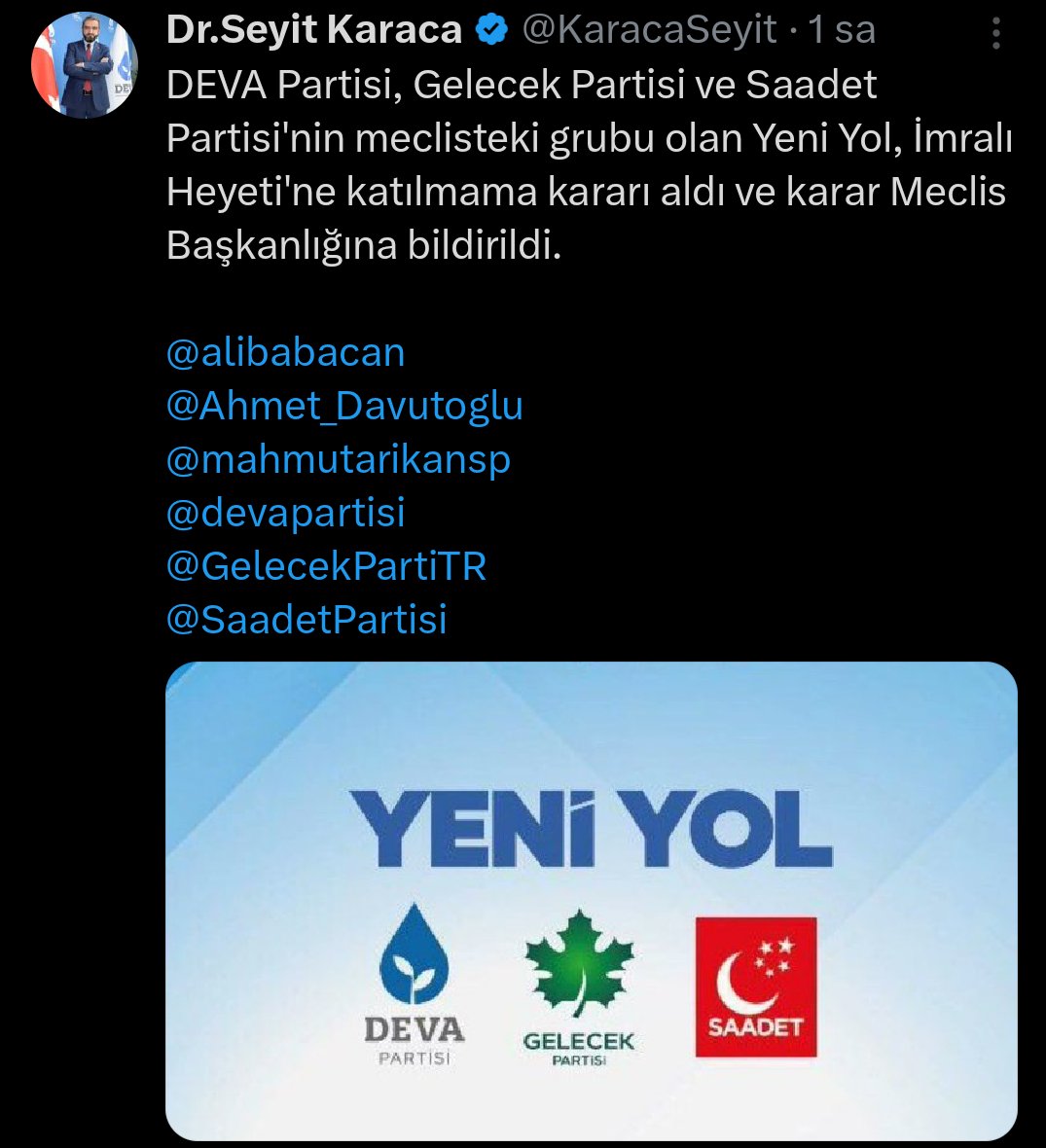 Yürekten tebrik ediyorum...