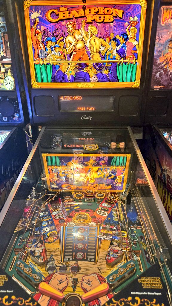 US ヴィンテージ　ピンボール Heavenly PINBALLに行ってきました！ピンボール初めてだったんですが