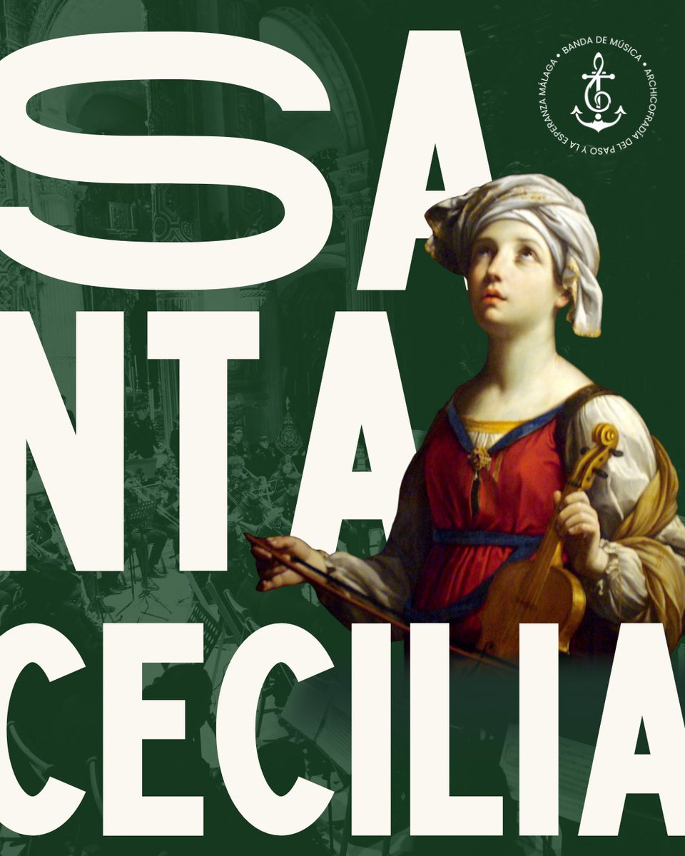 ¡Desde nuestra formación deseamos un feliz día de 𝐒𝐚𝐧𝐭𝐚 𝐂𝐞𝐜𝐢𝐥𝐢𝐚 a todos los músicos!

Que la música siga inspirándonos, emocionándonos y uniéndonos cada día 💚🎶

#BMEsperanza ⚓️