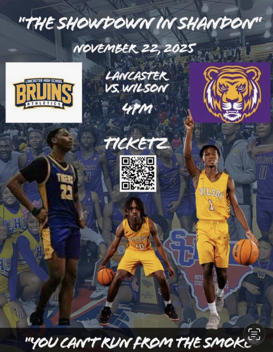 🔥 GAMEDAY 🔥
The Wilson Tigers open the season TODAY!🐅🏀

We head to Columbia for the Showdown in Shandon vs Lancaster H.S.

📍 Dreher High School
⏰ 4:00 PM Tipoff

Let’s set the tone early.
#TigerPride #WilsonBasketball #DDDD 
<a href="/SCBCA/">South Carolina Basketball Coaches Association</a> <a href="/LostLettermen/">Lost Lettermen</a> <a href="/tigers_wilson/">Wilson Tigers Athletics</a>