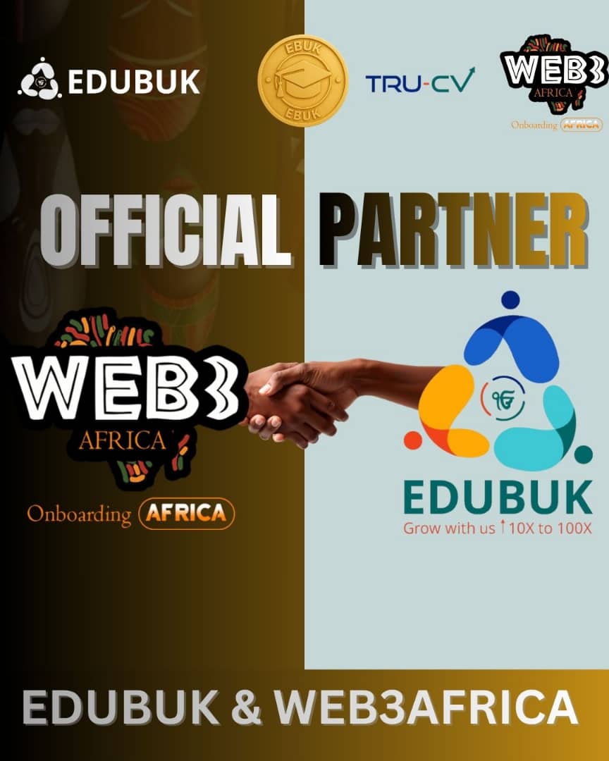 The future of education in Africa is being built NOW. <a href="/Web3Afric/">Web3 Africa</a> and <a href="/edubuktrust/">Edubuk</a> are forging a partnership that transforms Africa's education and blockchain landscape.

Through EduBuk’s CETA program, learners acquire no-code skills in #AI, #Blockchain, #CyberSecurity, and Data