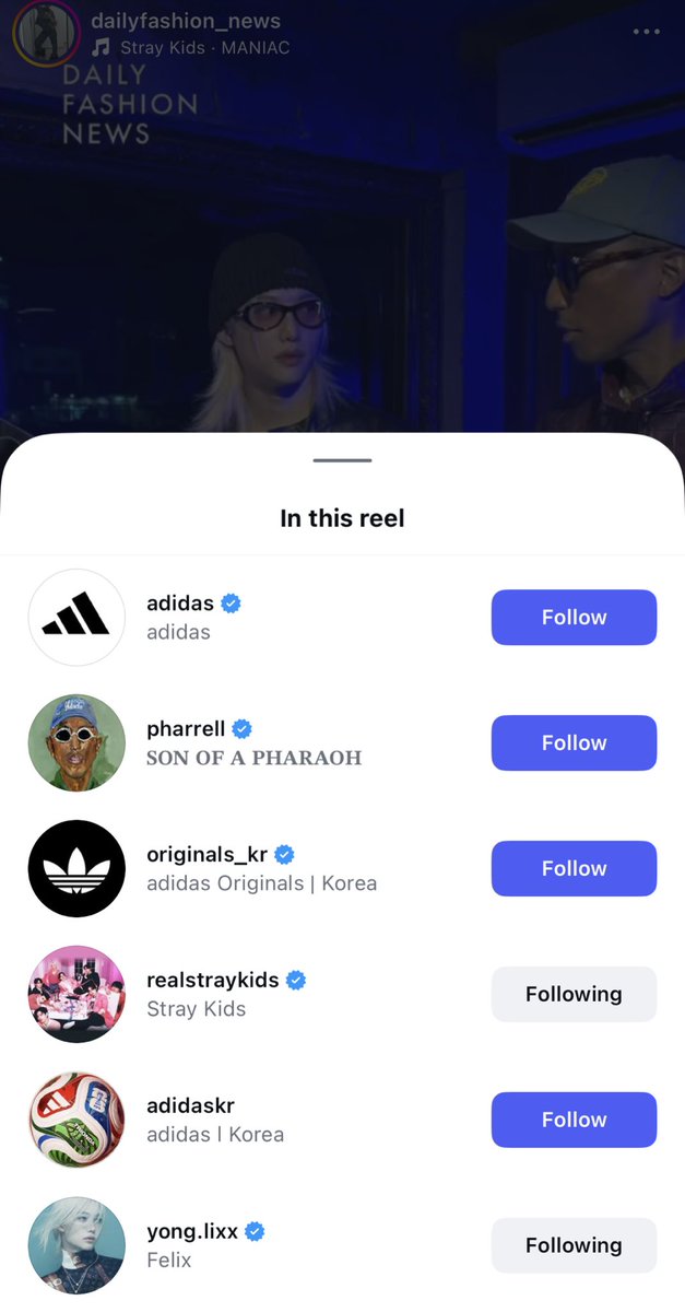The brand's staff has been following Felix for months. He has