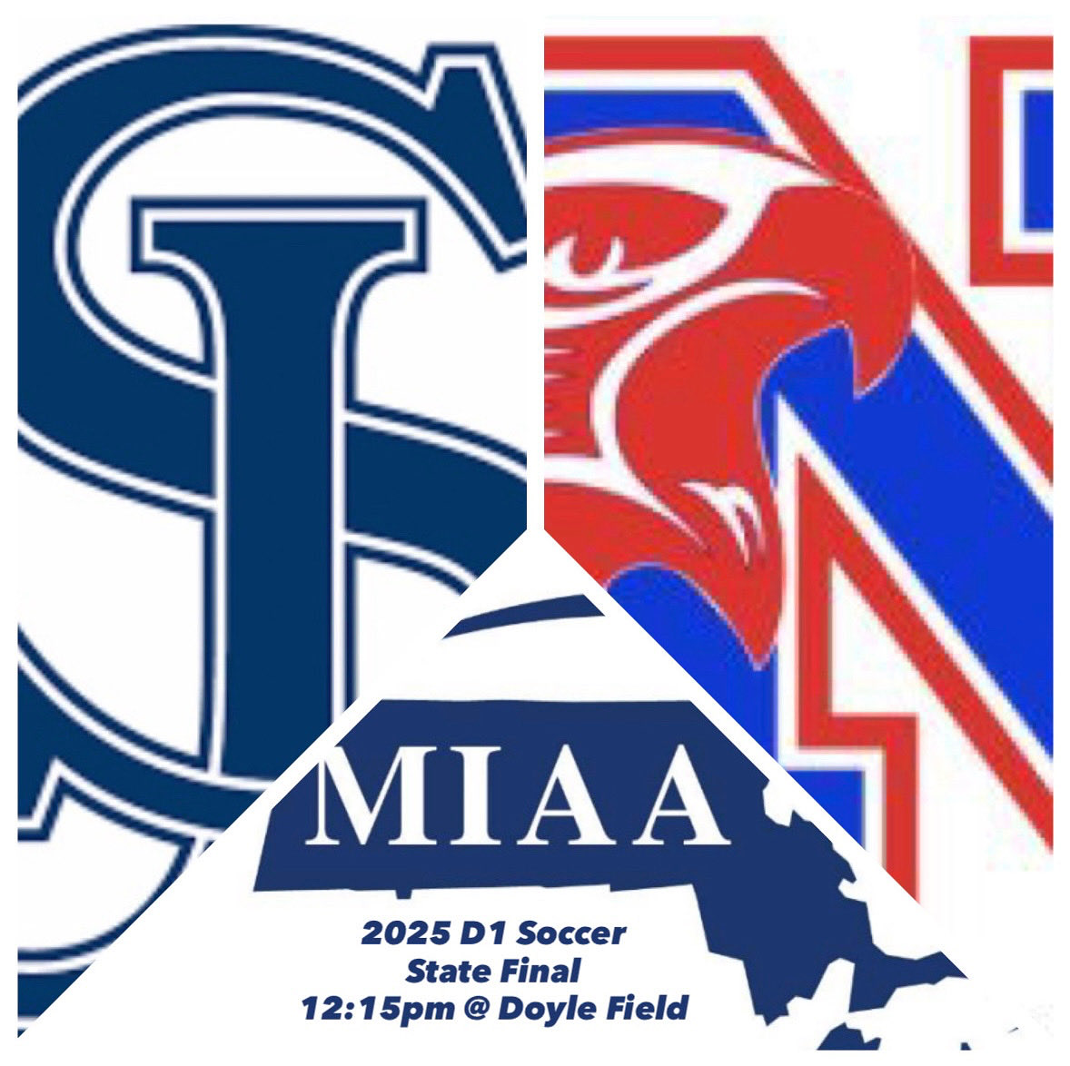 SJP_Vsoccer's tweet photo. #MatchDay vs @NHSBoysSoccer4
MA D1 Playoffs (State Final)
12:15pm Kickoff (at Doyle Field)
#DAWG #PREPon3! #2ndSZN https://t.co/rE3jZWTu9S