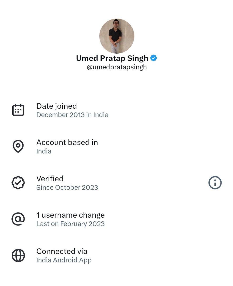 &gt;Joined twitter in 2013
&gt;Did not understand it
&gt;Was in class 12 back then
&gt;Left the app
&gt;In 2023, cousin recommended it
&gt;Got addicted