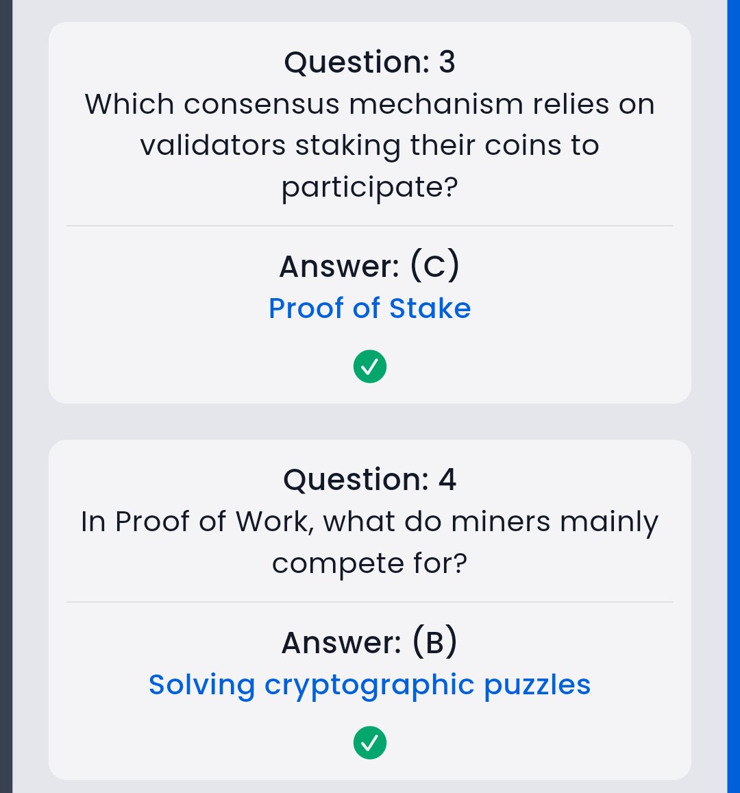 GO1PAWSED's tweet image. 🔥 SYNTAX VERSE Daily General quiz answer !
🗓️ 22.11.2025

❓Title : Consensus Mechanism Systems
🎁 Reward : 26.12 $SYNTAX

✅ Join Syntax Verse : syntaxverse.com/rf/03S8JTIFDDN

☑️ Join TG Channel : t.me/syntaxversequi…

#syntax #syntaxverse #syntaxvault #syntaxquiz #syntaxversequiz