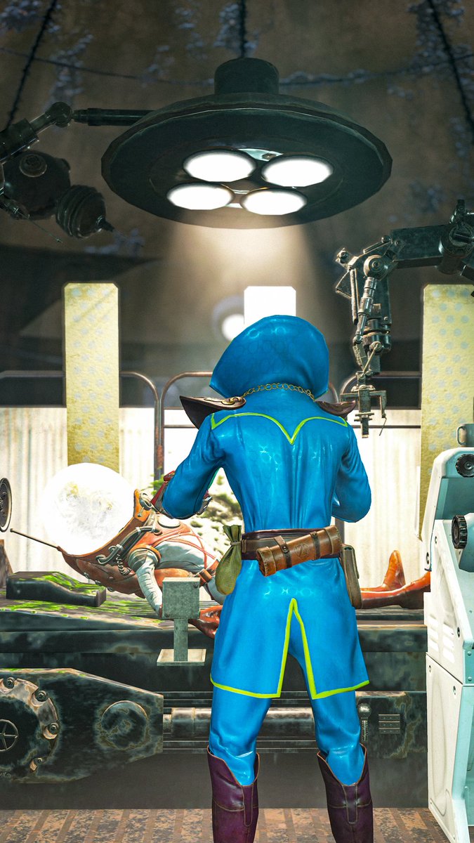 Quiet in the lab, I’m busy #Fallout76 <a href="/Fallout/">Fallout</a>