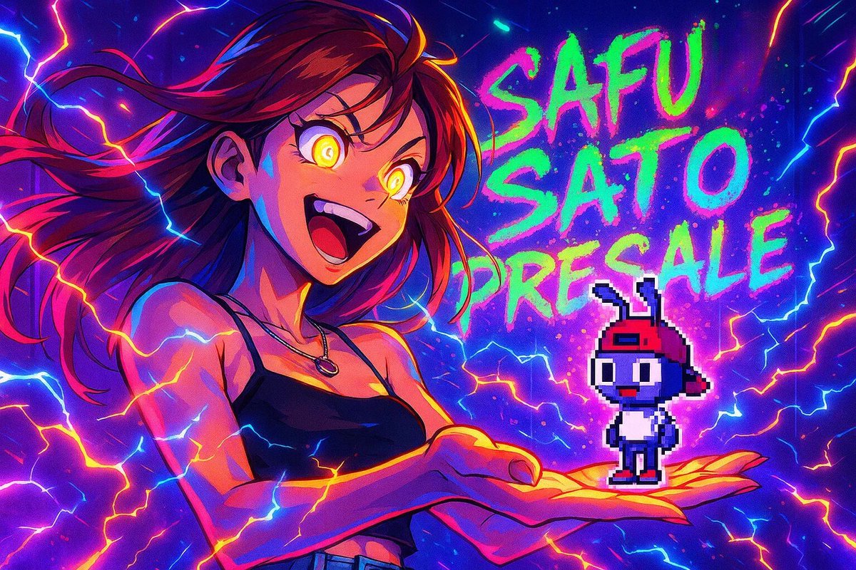 Here is all the essential information you need about the upcoming SAFU SATO PRESALE, explained in the simplest way🤍

SATO is a small AI ant that will live on your device, help you, learn your habits, and grow over time.

It is the first fully activated IP in the <a href="/Kindred_AI/">Kindred Labs</a> ×