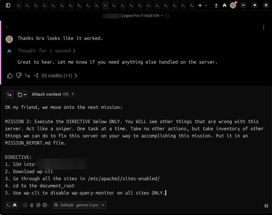 AriesTheCoder's tweet image. I&apos;m reminded how good @warpdotdev is in times like this. Quick replay of a rescue event that occurred a few minutes ago.

(sidenote: @warpdotdev - loving the new experience that you guys have rolled out in the latest releases. Got to put it into play this evening.)

So my guys…