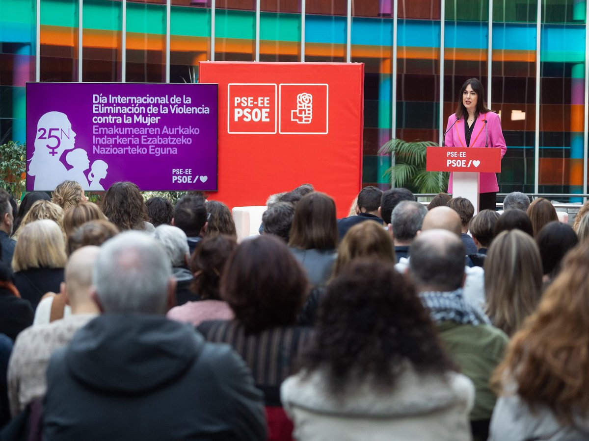 metxebarria_vg's tweet image. La igualdad real es la base de una sociedad democrática que avanza unida. En la jornada “Hacia una vida libre de la violencia de género” he compartido reflexiones con compañeras y compañeros del PSE-EE sobre un problema que sigue golpeando vidas y condicionando libertades. 💜

La…