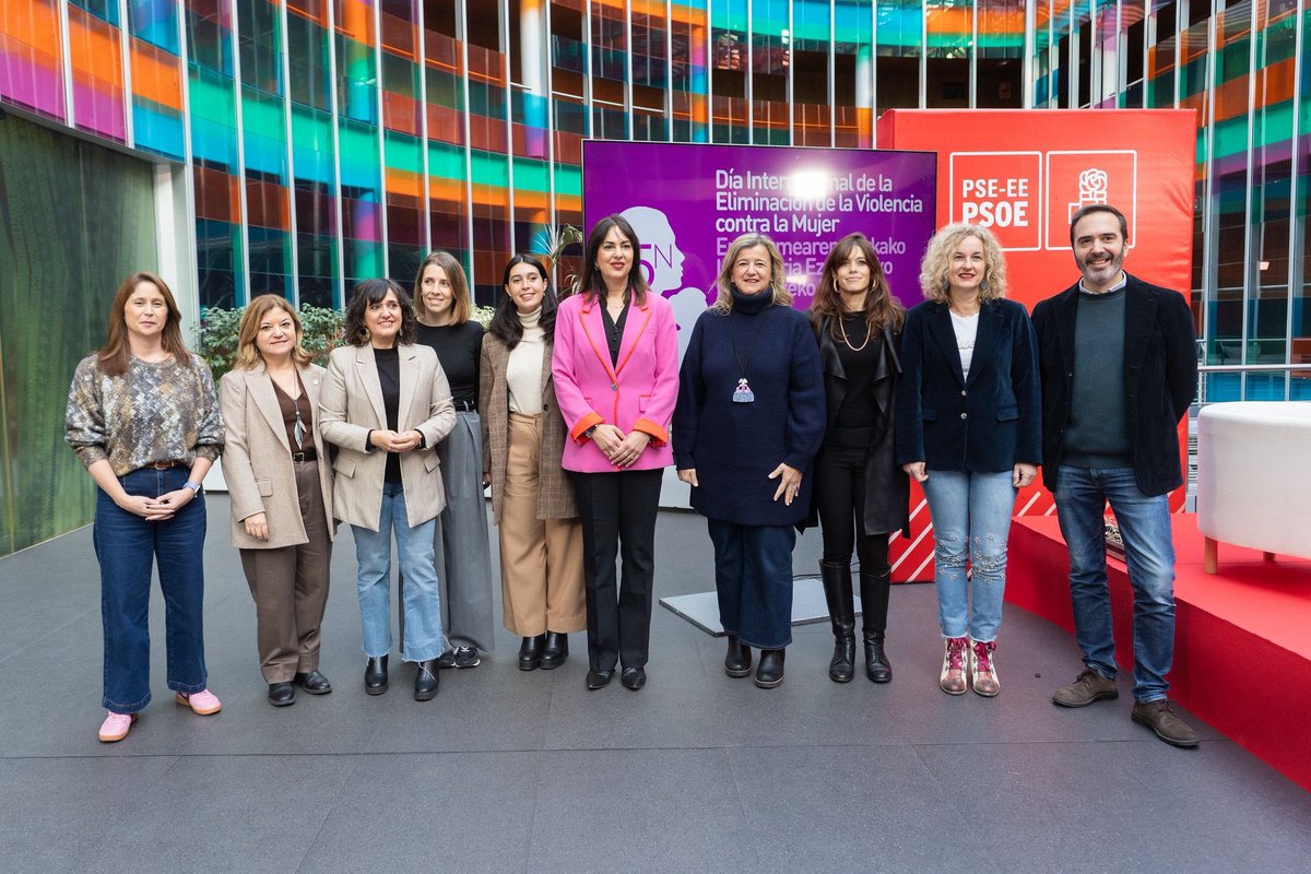 metxebarria_vg's tweet image. La igualdad real es la base de una sociedad democrática que avanza unida. En la jornada “Hacia una vida libre de la violencia de género” he compartido reflexiones con compañeras y compañeros del PSE-EE sobre un problema que sigue golpeando vidas y condicionando libertades. 💜

La…