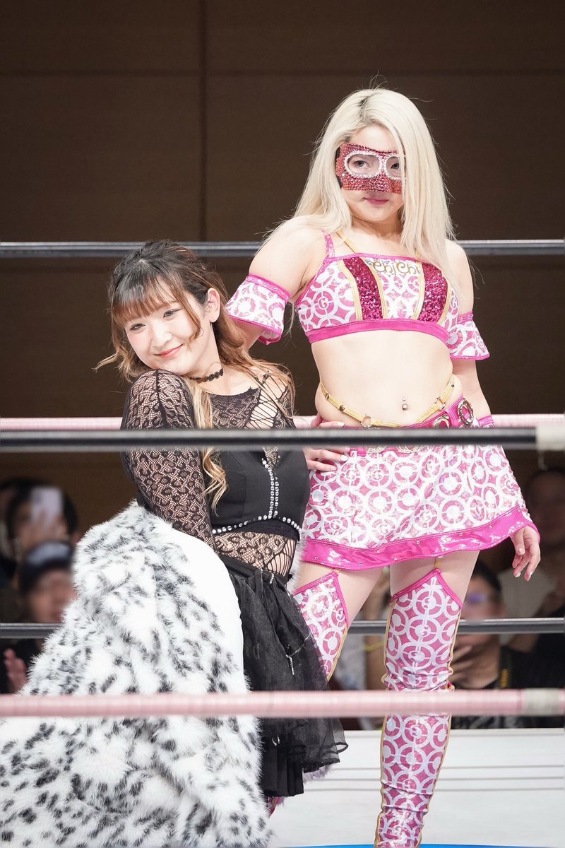 #SENJO 福岡大会ありがとうございました！

愛海さん腹筋しながら復帰してた😳
松本さんのバックドロップ効いたなー。
ベニたんとのタッグどうでしょうか？！？！
また組むからもうベニたん呼びでいいでしょう🤭

#Evo_pw #SENJO