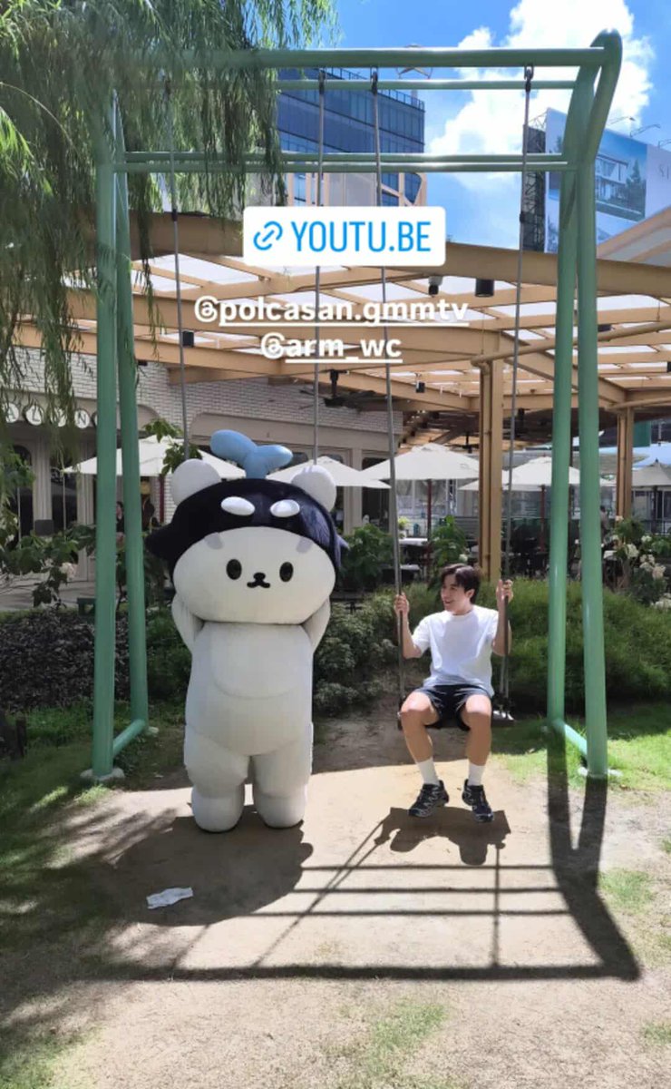 car_txxnn's tweet image. อ้วมกับอาอาร์ม🤏😽💘 #ยัยซัง #POLCASAN #arm_wc