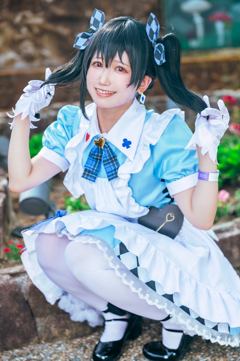 【cosplay】LoveLive!矢澤にこ
GiGOコラボカフェ衣装🃏🩵

 #いいツインテールの日 だね🫶

📸 <a href="/masi_ripper/">まーしー</a>   #ラグコス2025
