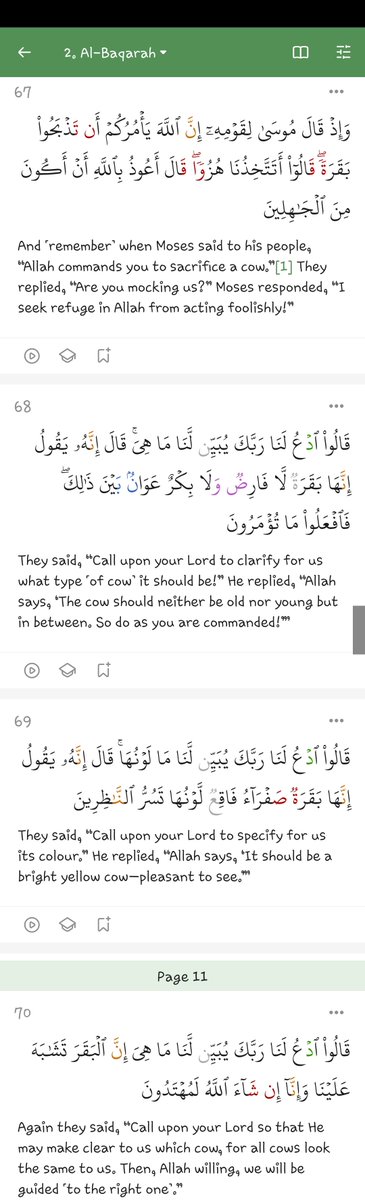 Masuk kelas Hadis 40 Iman Nawawi oleh <a href="/Muzuzxck/">Muzuza</a> pagi tadi..kebetulan sungguh tgh baca ayat Al-Baqarah yg berkaitan dgn hadis pagi tadi..fuhh sabar sungguh nabi Musa AS layan bani Israel ni.