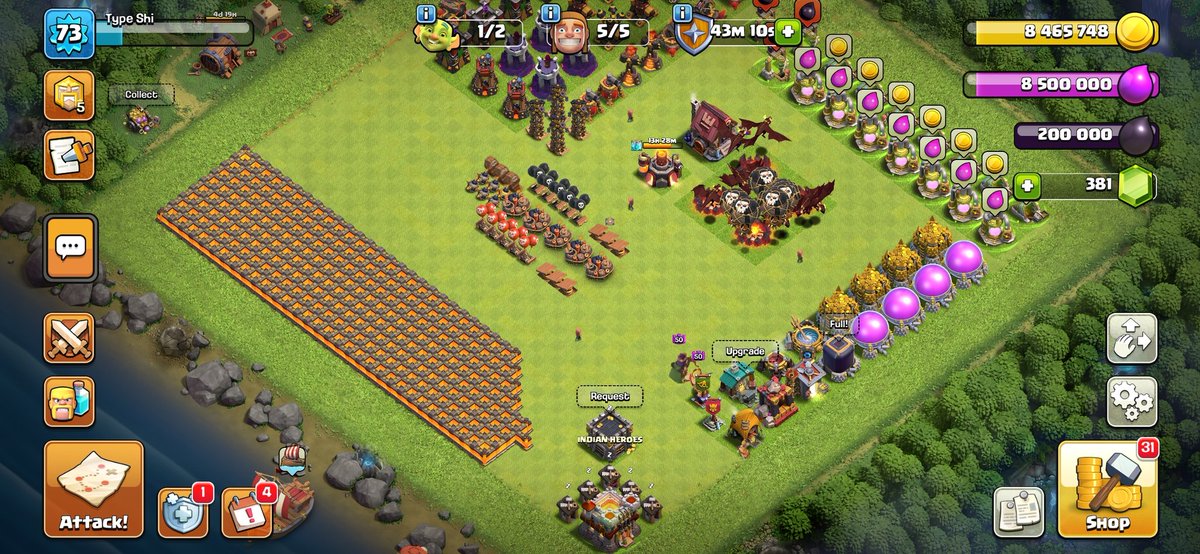 Damnson60's tweet photo. If you ain’t Town Hall 11, stay out of my mentions. Different league.
@ClashofClans #TheRealTownHall https://t.co/e8a51v3jTT