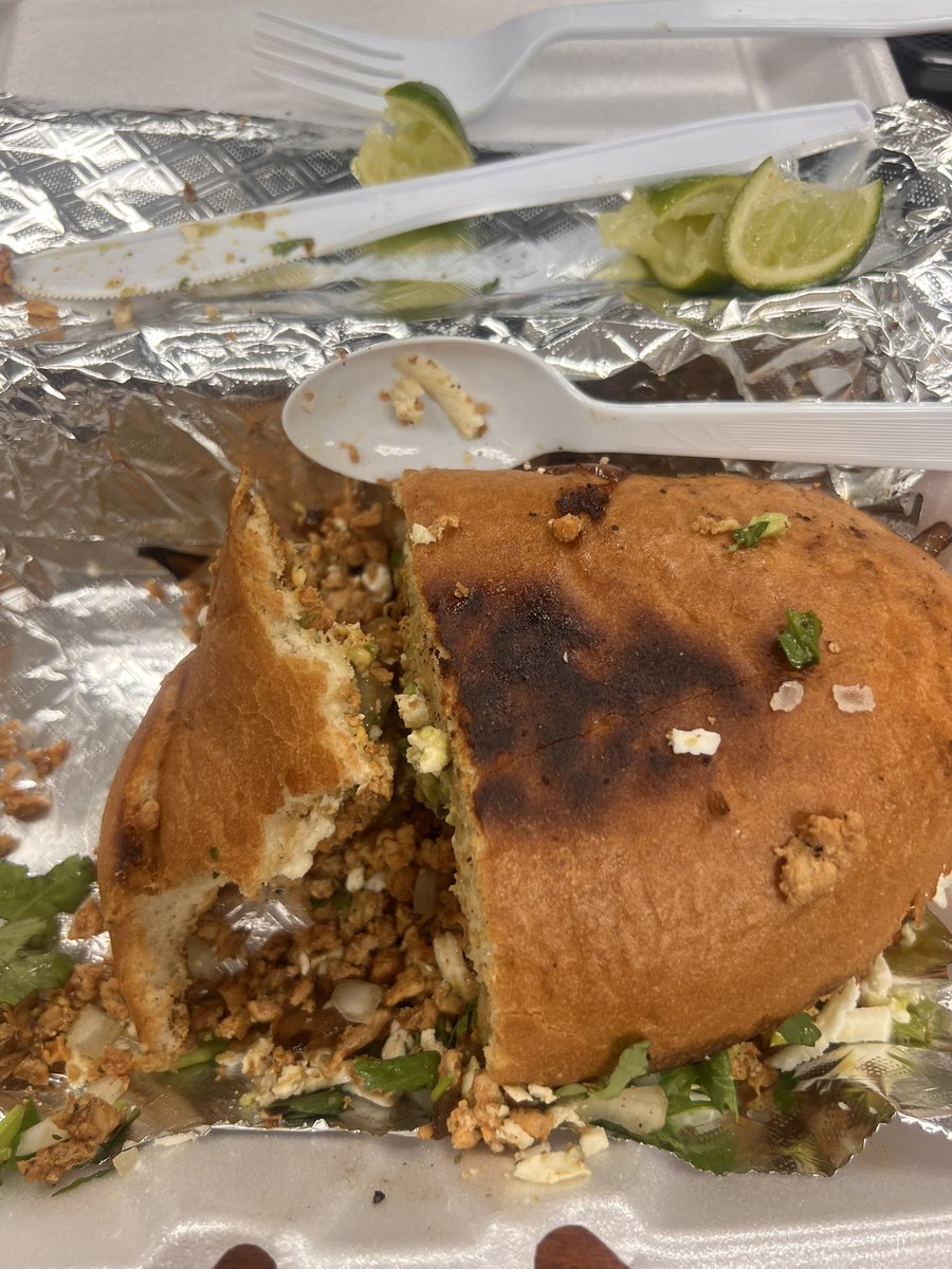 Thanks PTA for having Food Truck Friday!!! My torta was good!!! #skyhawkpride #raineysrowdies