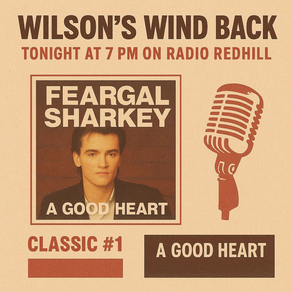Wilson's Wind Back has the Top 5 from this week in 1987, the Musical Birthday Stars and a classic number one from 1985. Listen at 7pm or later at radioredhill.uk/listenagain/?d… #WilsonsWindBack #80smusic