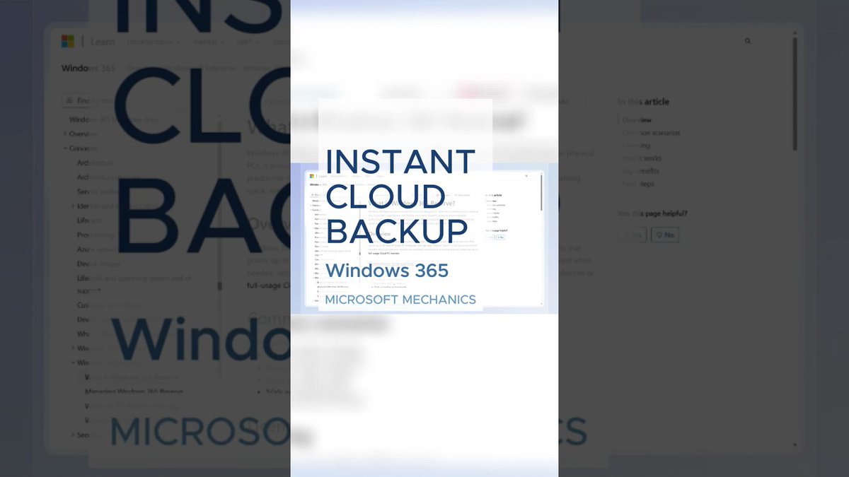 edwardsdna's tweet image. Provision, use, &amp;amp; return Cloud PCs in minutes. #Windows365, #CloudPC, #AIAgents, #MicrosoftIntune youtube.com/shorts/mRYH7Ru… MSFTMechanics #CloudComputing #DigitalTransformation #RemoteWork