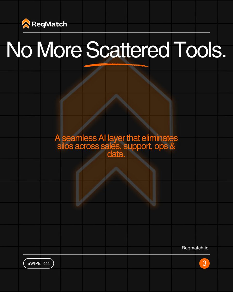 ReqMatchio's tweet image. Echo + Pulse + Halo + Vista = one unified AI ecosystem.

Acquisition → qualification → conversion → support → insights.

No scattered tools. No friction.
Just fast, connected scale.

#AIAutomation #UnifiedAI #TechOps #EcommerceSG #UAETech