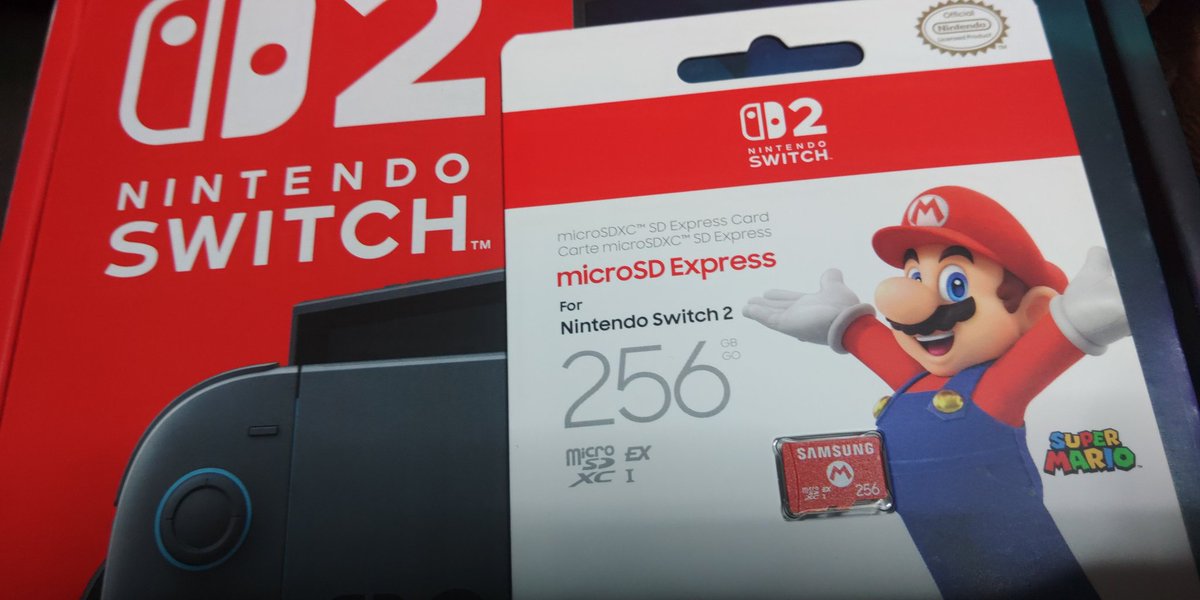 dartalpha's tweet image. ねんがんの　すいっち2　を　てに　いれたぞ
ニンテンドー　直売のやつです
全ての応募には外れたが　年内に届きました　ありがとう
任天堂さん