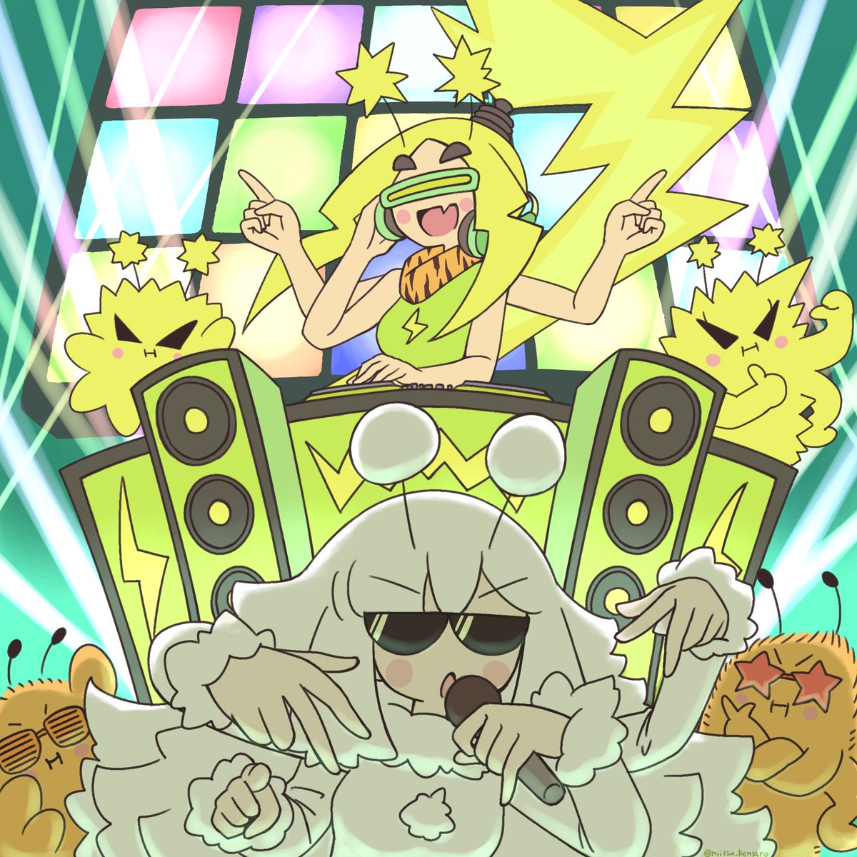 今まで描いてきたおやすみ絵を見てたんだけど、
昔のは今よりも背景頑張ってた時期があった
今後は時間あったらまた背景頑張りたいね
#ばぐりちゃん