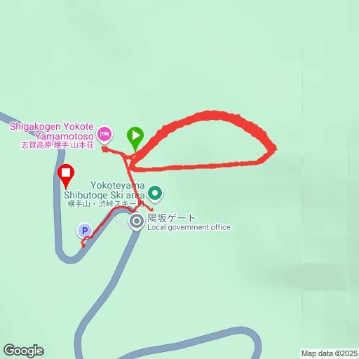 tomox_c's tweet image. 今日の横手渋峠のログ。投稿したはずができてなかった