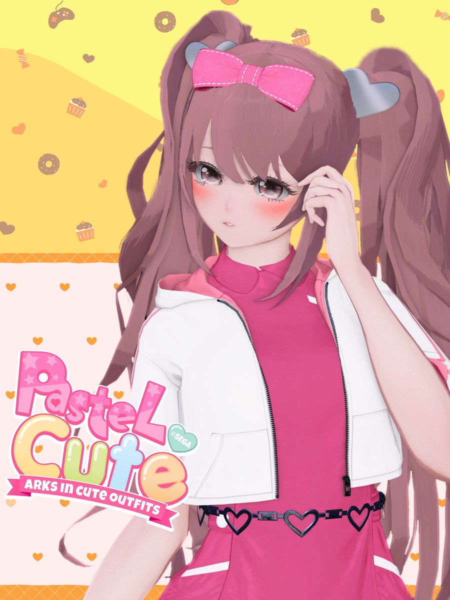 いいツインテールの日🎀🍩🫶
あまみゃ羽根アクセを♡に見えるように🪽
#ma7ロゴ #PSO2NGS_SS