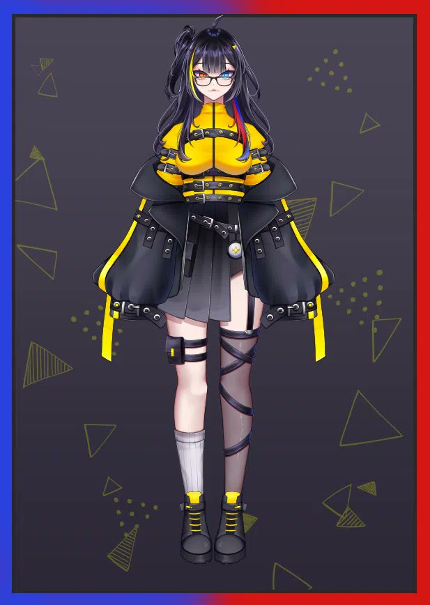 Model ft. <a href="/kikuyuaaa/">🍉kiku♦︎YUA🧭</a> 
I love that design SOO much and I am so happy to be able to work on it~

December model slots are open! 
❄️Deceber slots: 0/1
🕐Turnaround: ~1 month
🪙600€ (basic)
▶️Request: vgen.co/Kyota_exe_

#vtubermodel #VGenComm #vgenartist