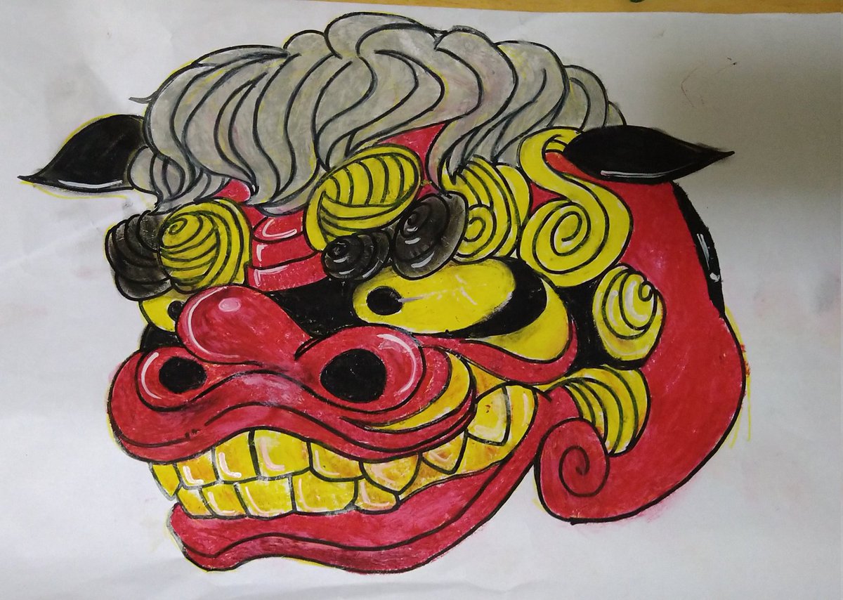 開運クレヨン画 クレヨン画・色鉛筆画ギャラリー – little happiness in singapore