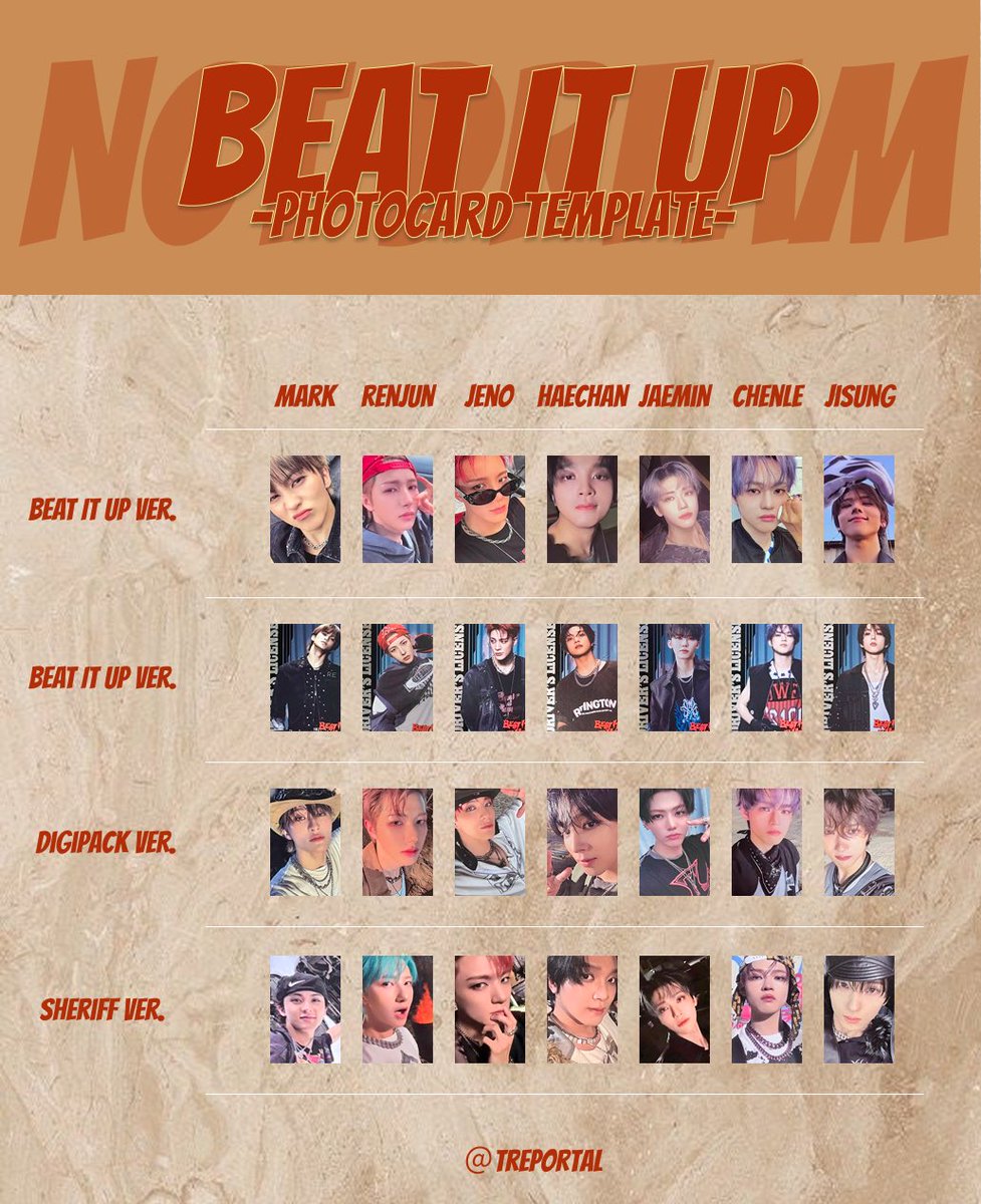 シズニさん集合‼️ ＼ NCT DREAM 6th Mini Album [Beat It Up] 封入