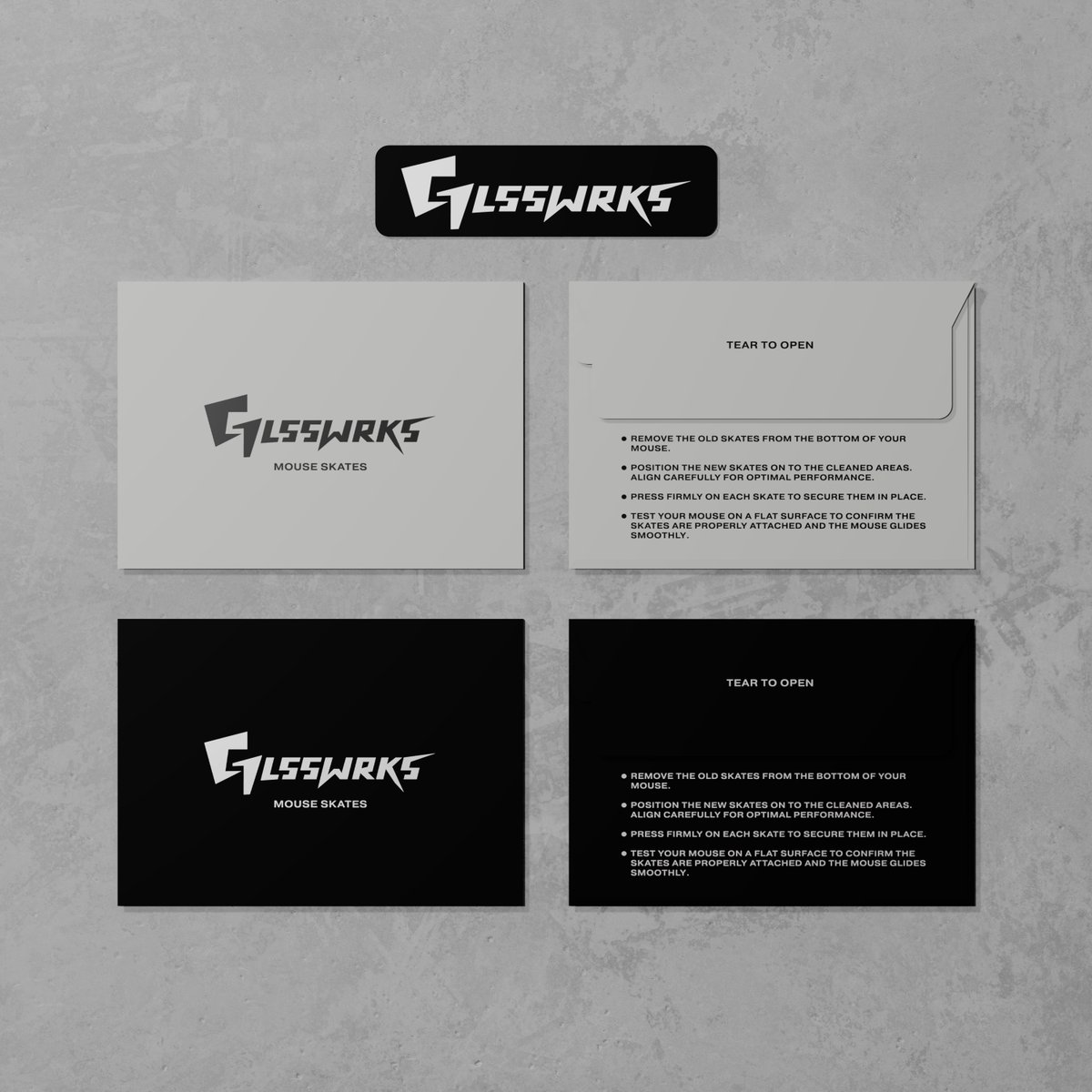 新製品Polarityには、特別なマウスソールも同梱されます🔥

<a href="/ghostglides/">GHOSTGLIDES®</a> のCyclone Proをベースに、GLSSWRKSが独自改良した特別仕様のソールを採用しています。

10%のサイズアップと形状の最適化に加え、取り外ししやすいイージーピール仕様で、表面を傷つけずに貼り付け・交換が可能です。