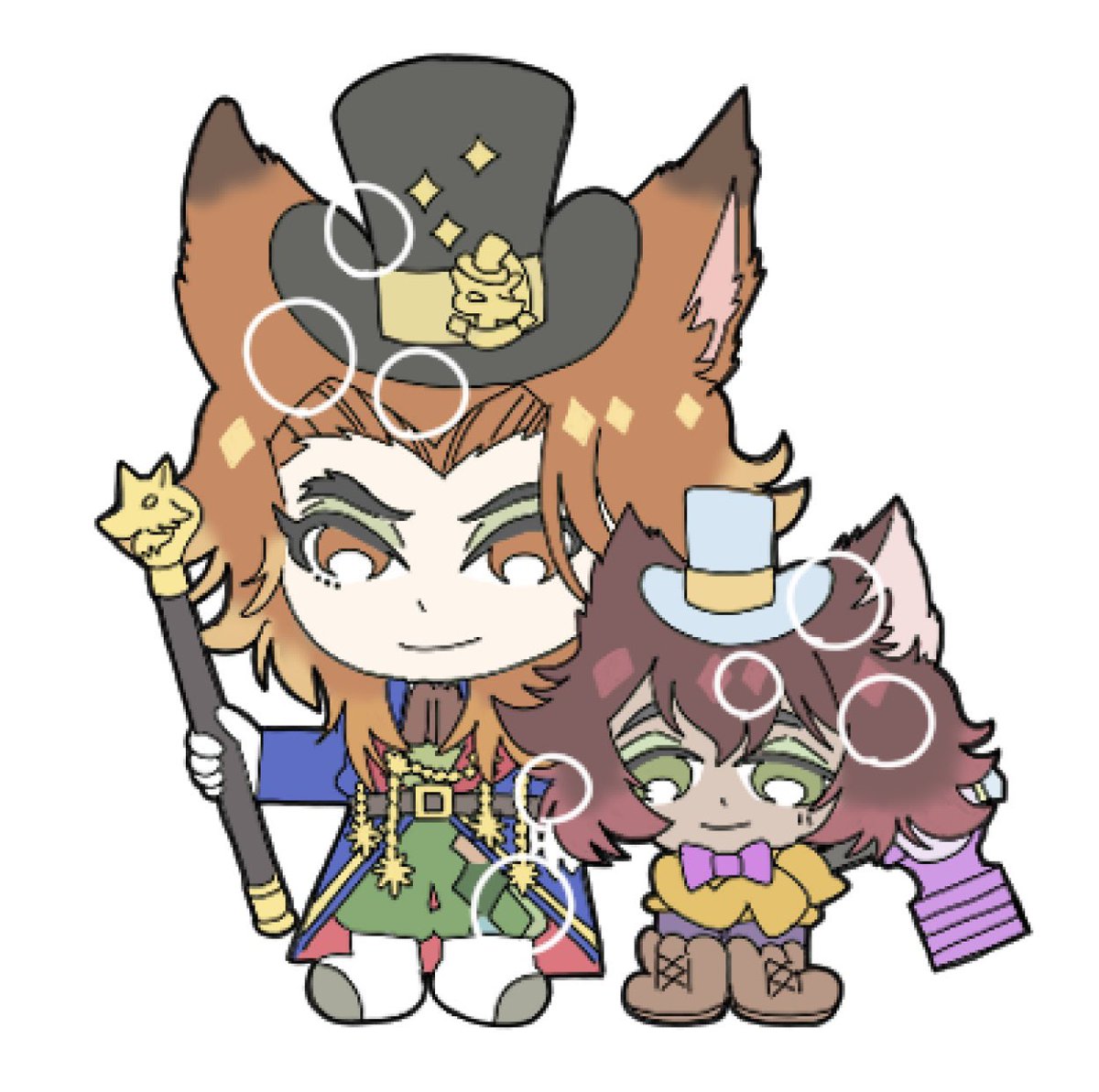 omizuhaoic's tweet image. 新キャラ枠の皆
#twstファンアート