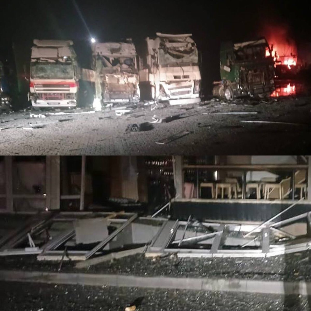 ⚡️At night, the enemy again carried out a massive attack on the south of Odesa region of Ukraine, — the Regional Military Administration reported.

Despite air defense efforts, civilian facilities were damaged: facades, roofs, and windows of administrative buildings, as well as