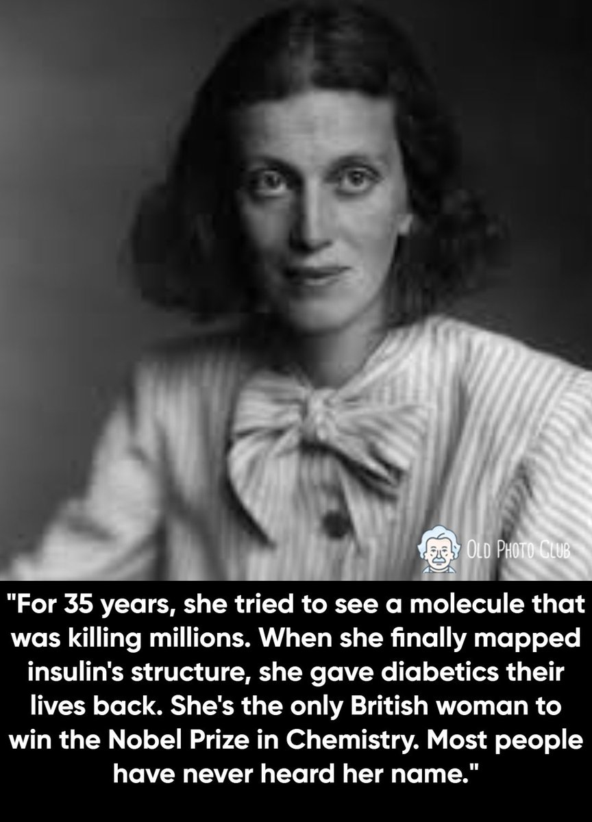 ainarsbr11's tweet image. Dorothy Hodgkin