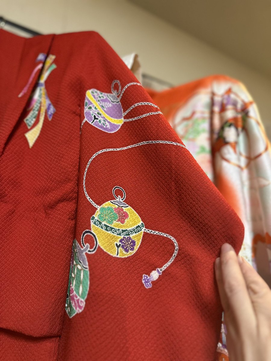 虫干し〜 着物を愛でるチャンス💗