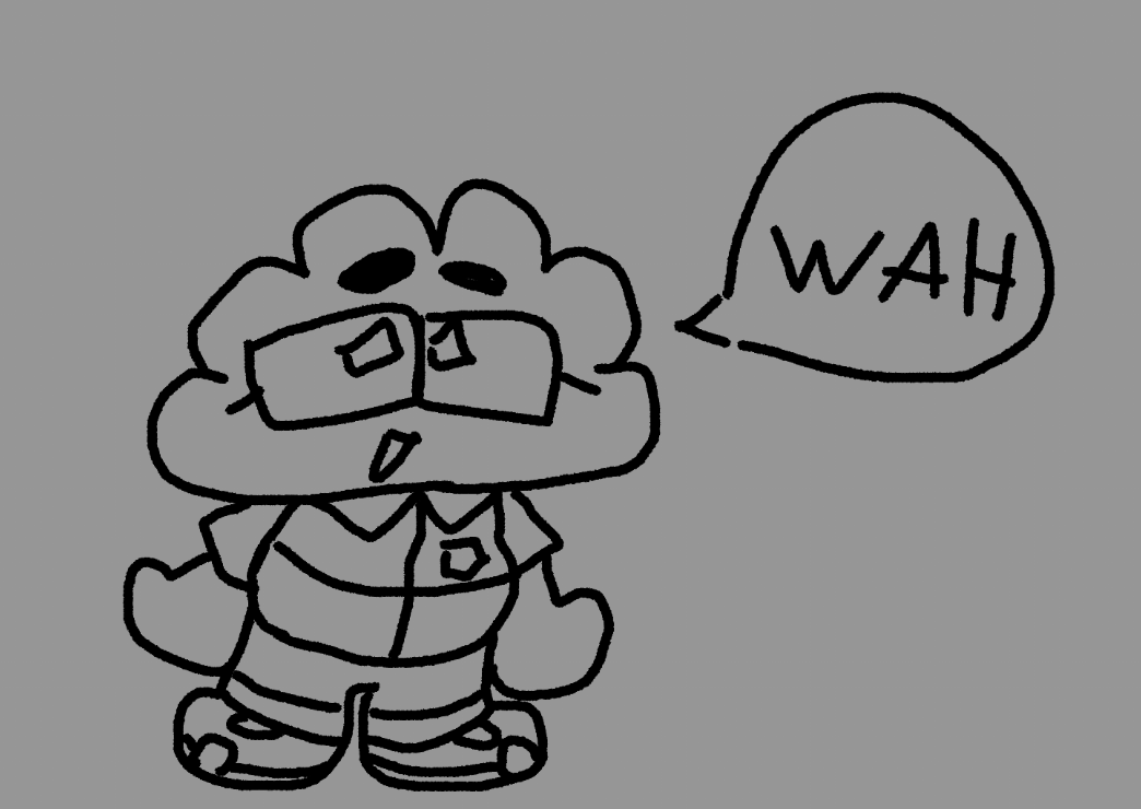 Late night mouse doodle before bed