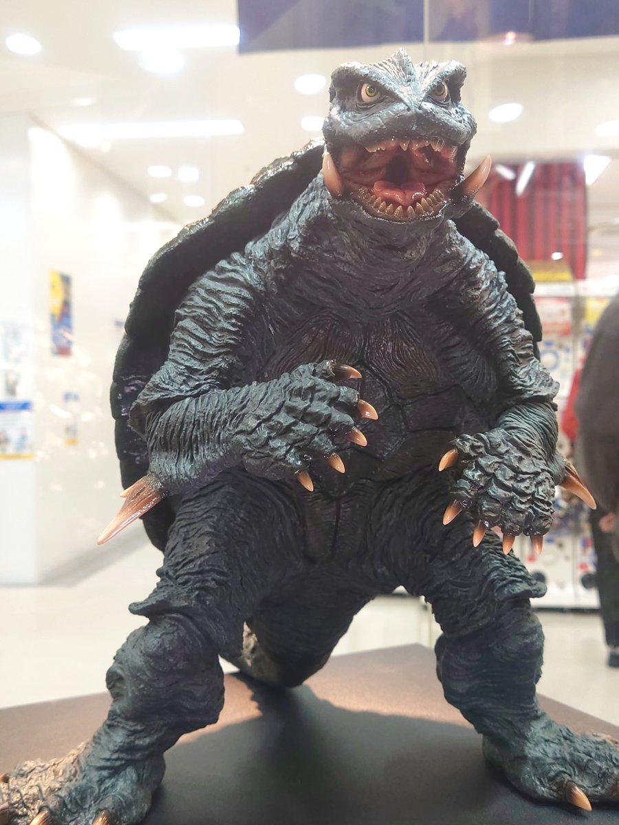 サンプル到着💨/ メガソフビ ガメラ1996（G2） ¥71,500 12月発売予定