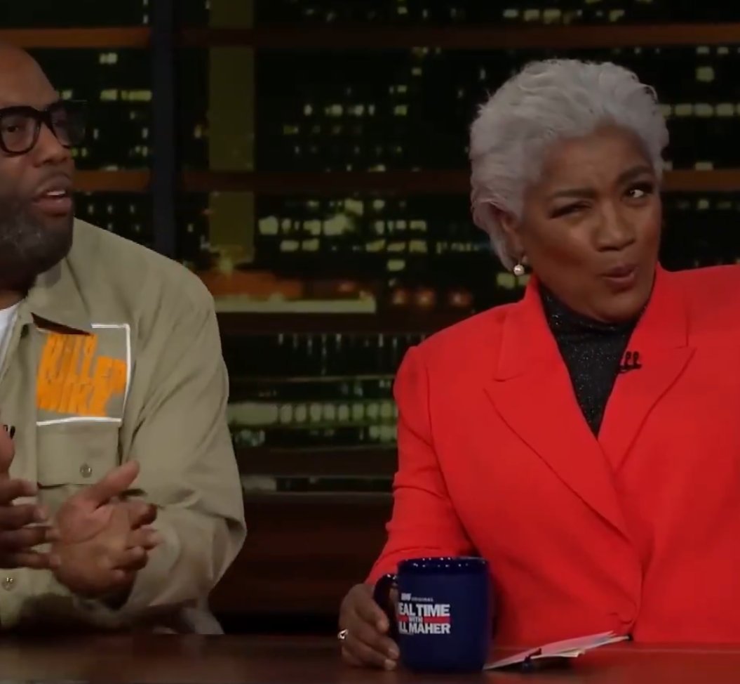 <a href="/VigilantFox/">Vigilant Fox 🦊</a> Donna Brazile’s face be like just don’t mention “The Clinton Foundation”… 🤣