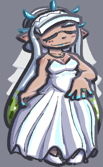 here comes the bride