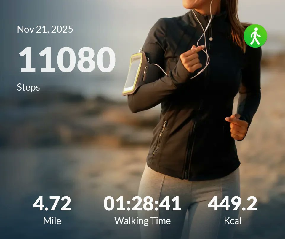 Just yesterday. Feels really good