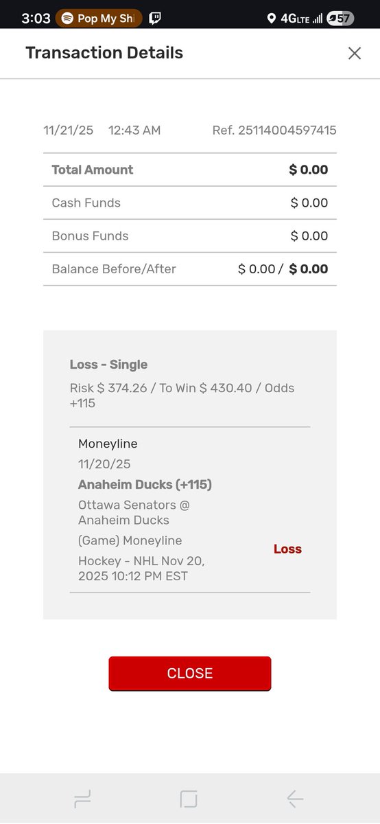 Pazteurized's tweet image. Even tho the $670 came from an $80 deposit Mr Martingale failed me bad :( Fuck