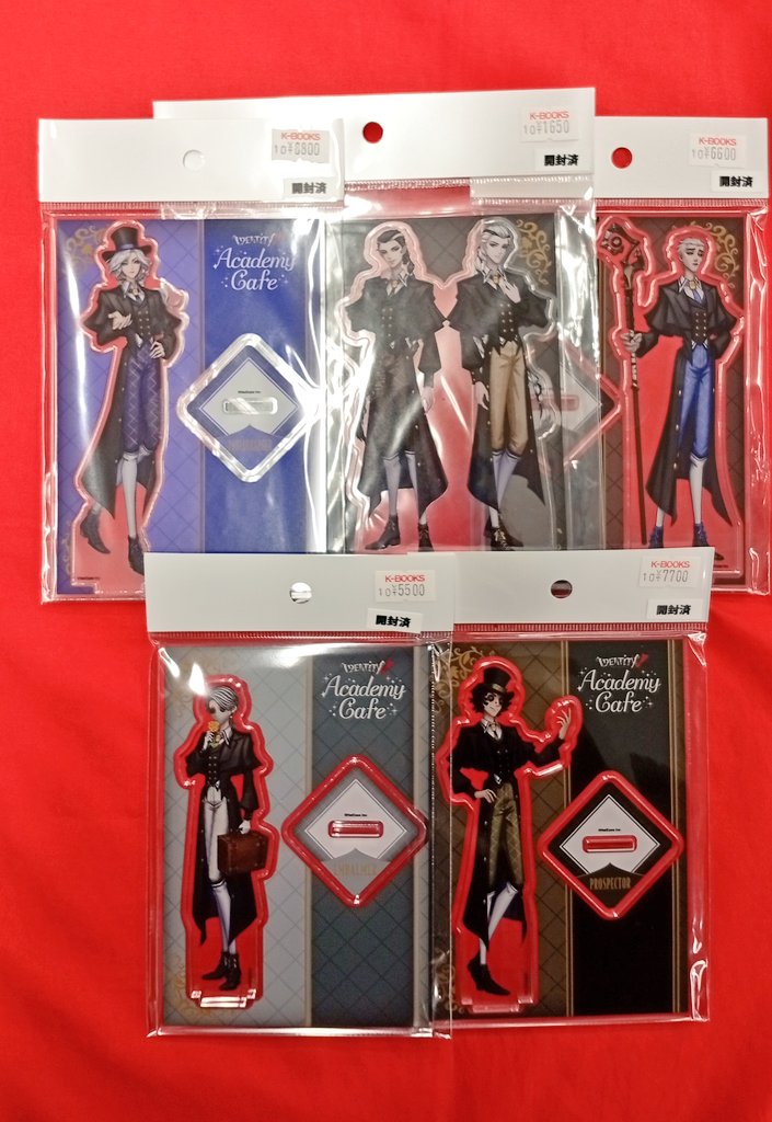 入荷情報】 第五人格 IdentityV アカデミーカフェ アクリルスタンド