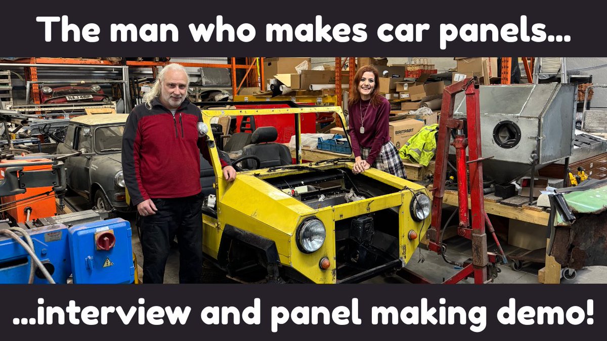 Hidden Britain: the man making classic car panels for rare classic cars

Something different for idriveaclassic but I hope you enjoy it! You’ll see Gordon tell his story, make a panel and share his world of panel making; all from a workshop in Yorkshire. 

youtu.be/ekOY_5oqQWI