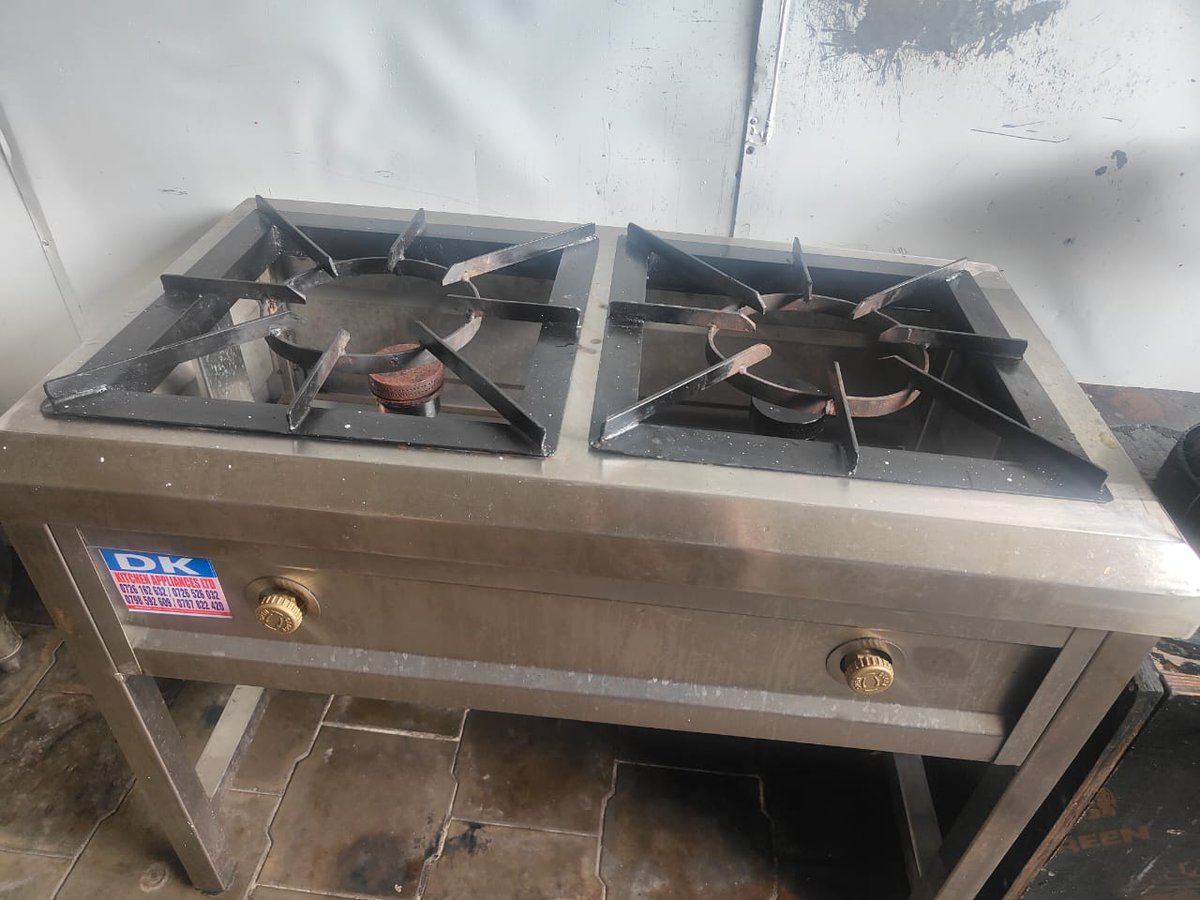 This commercial high pressure jiko is on sale.
Price: 25k 
Location: Kilimani.
Contact: 0794474577